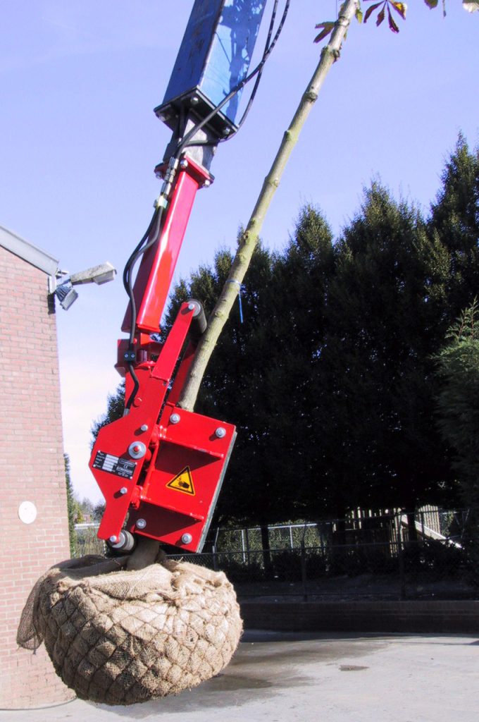 Damcon hydraulische kluitklem HBK
