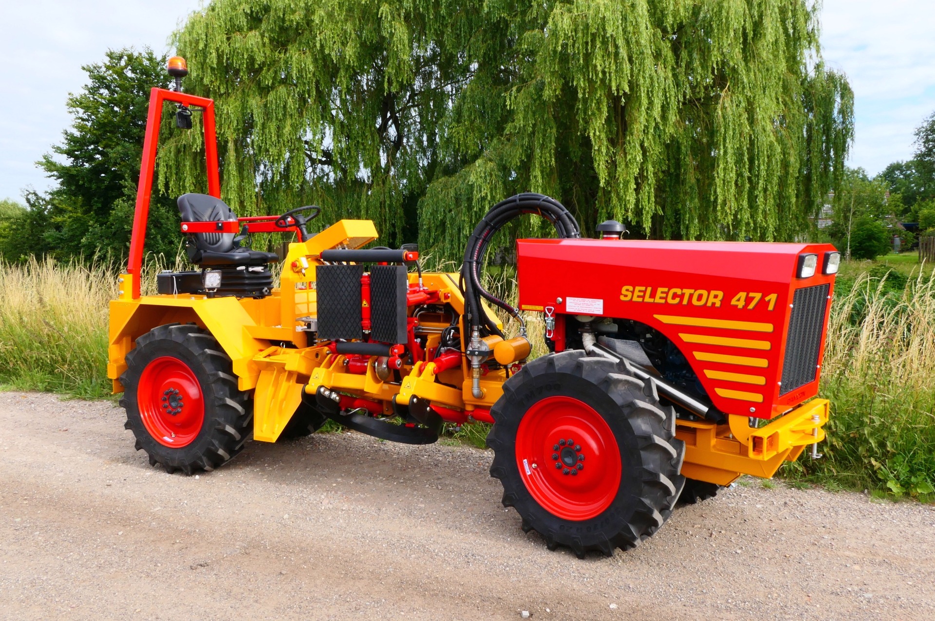 Selector-471 boom rooimachine