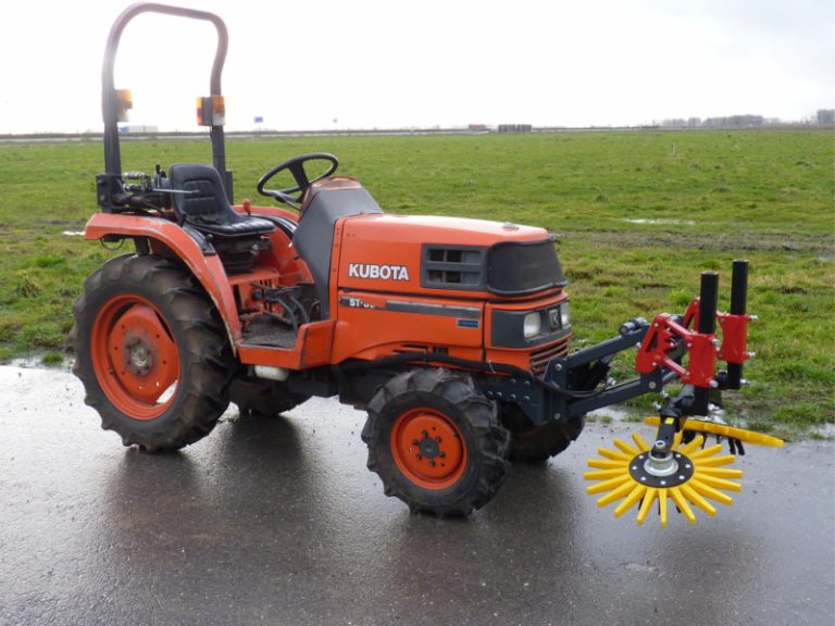 Vingerwieders voorop Kubota