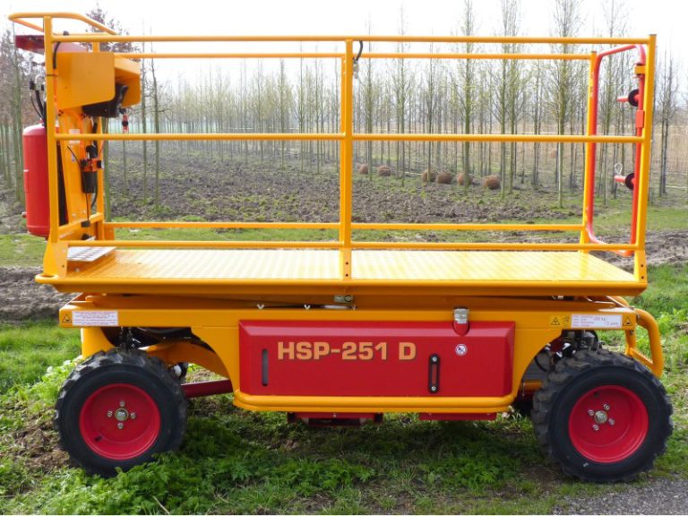 HSP-251 D Diesel hoogwerker/snoeiplateau