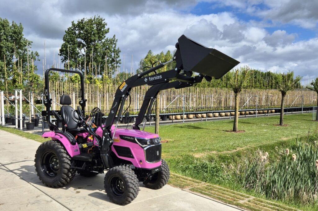 Captain 263 H in kleur roze met voorlader