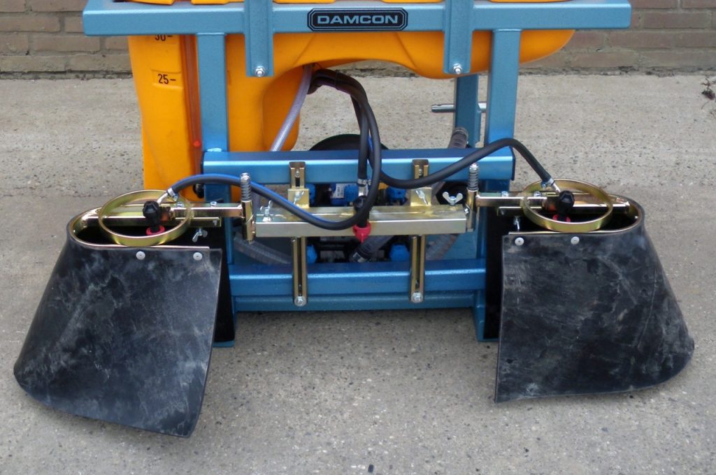 Damcon sproeiboom met beschermrokjes