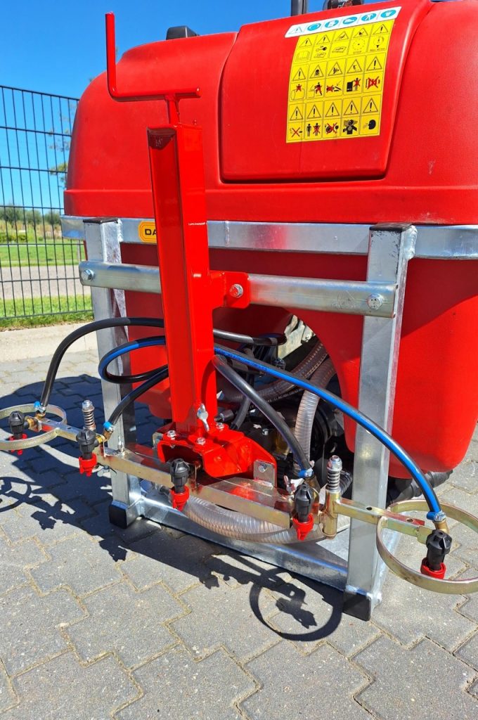 Hoogteverstelling sproeiboom