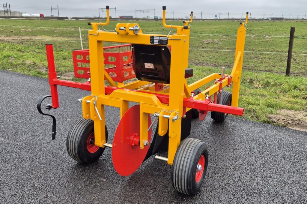 PL-10 plantmachine kouterschijf aan voorzijde