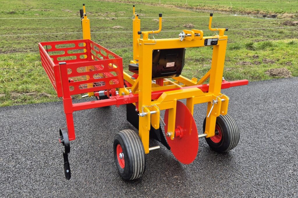 PL-10 plantmachine kouterschijf aan voorzijde