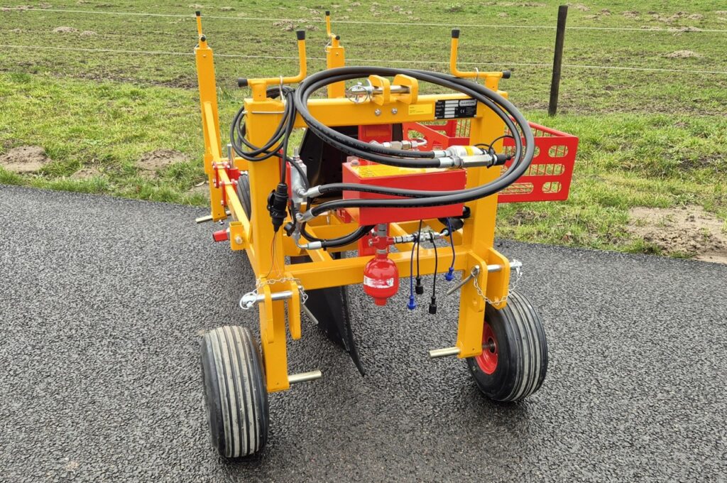 PL-10 plantmachine markeur voor plantafstand op GPS