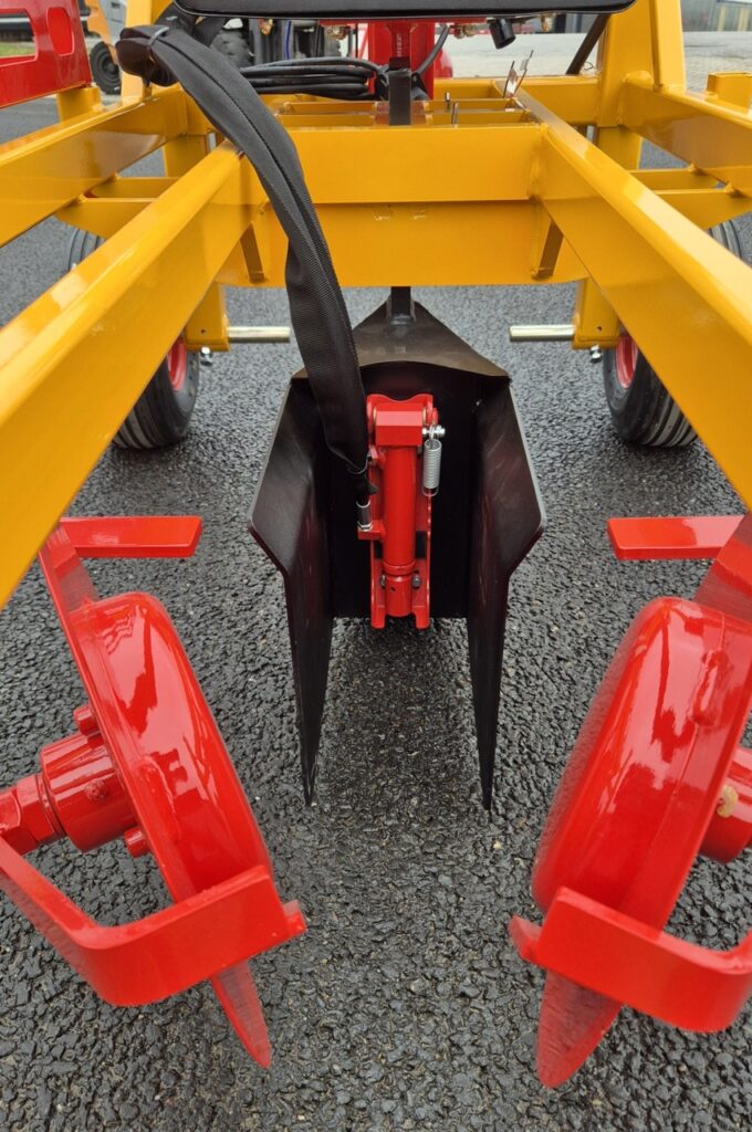 PL-10 plantmachine markeur voor plantafstand op GPS