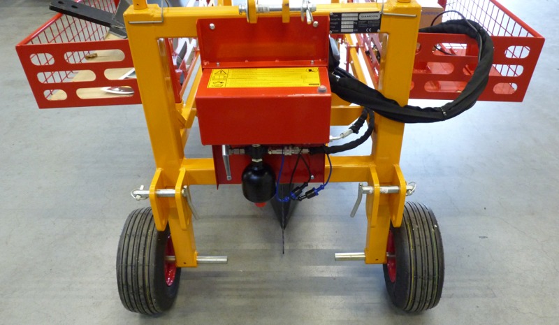 GPS markering op kleine plantmachine PL-10