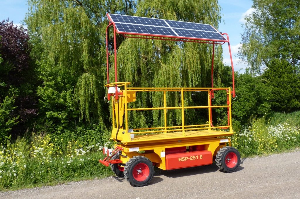 Zonnepanelen op HSP-251 E