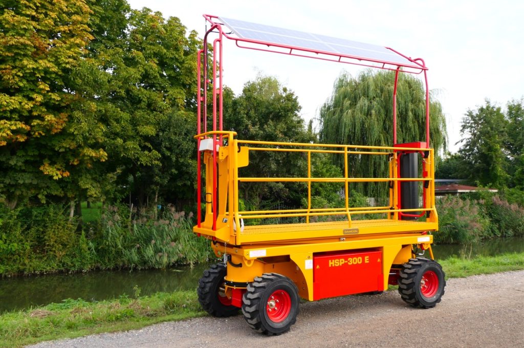 Zonnepanelen op HSP-300 E