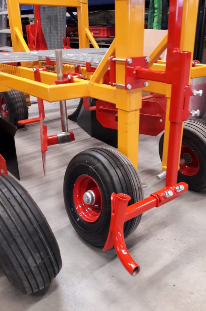 Irrigatieslang leggen