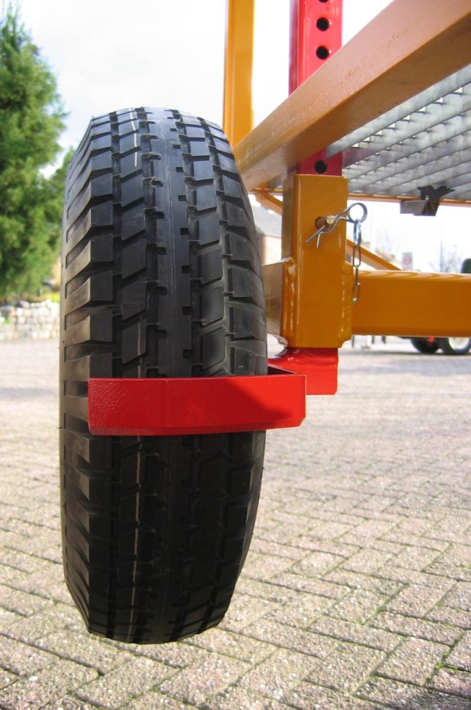 Wielen aan voorzijde