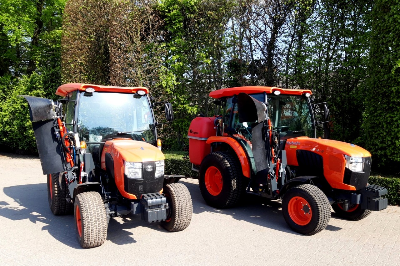 Kubota L2-622 HDUA met Dragone GR-400 spuit