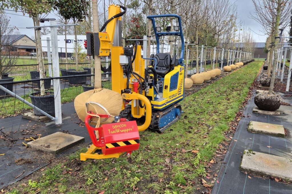 Kluiten in depot wrappen