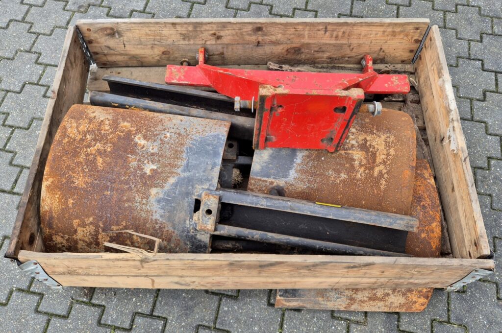 604019 KLR-700 HM met spadenset 60 + 70 cm met aanbouwframe voor Fendt smalspoor